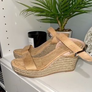 Wedge heel sandals - Beige
